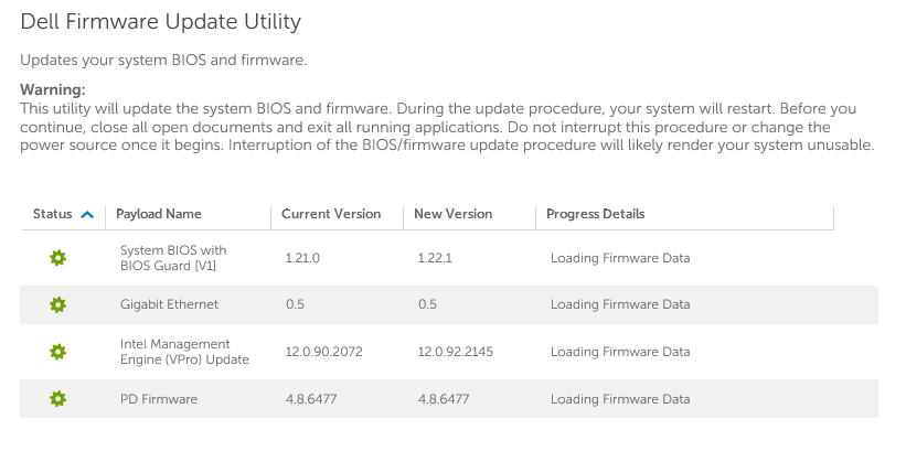 Dell PC BIOS